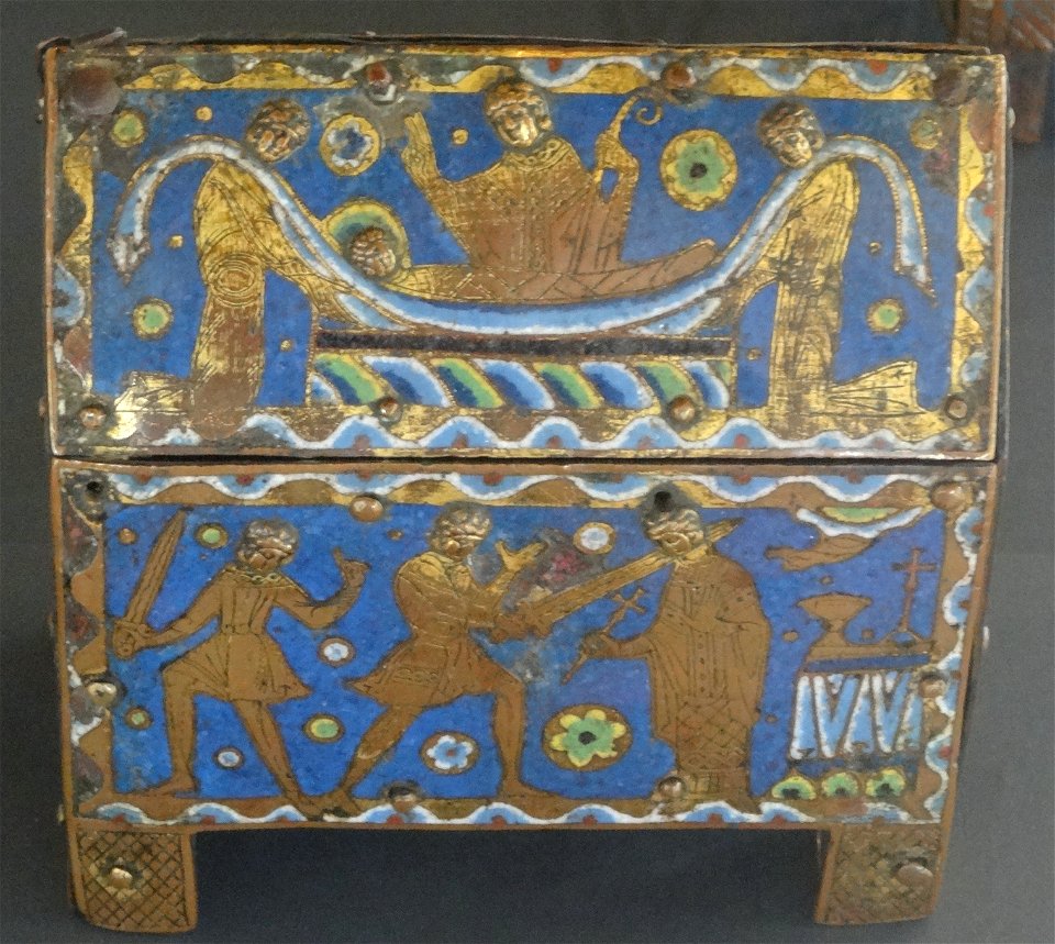 Reliquary Thomas Becket Limoges enamel