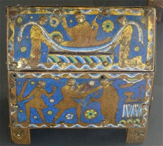 Reliquary Thomas Becket Limoges enamel