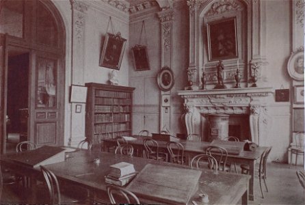 Salle lecture 1e Hotel de ville Reims 04569