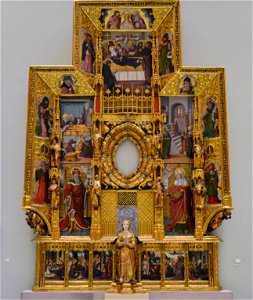 Retaule eucarístic del convent de la Puritat, Museu de Belles Arts de València