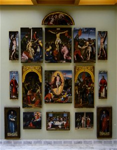Retaule major de Sant Jeroni de Cotalba, Nicolau Borràs, Museu de Belles Arts de València