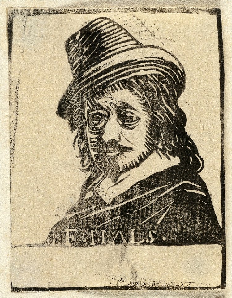 Portret van Frans Hals. NL-HlmNHA 1477 53010355