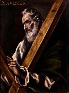 San Andrés Apóstol, de El Greco (Museo Nacional de Escultura de Valladolid)