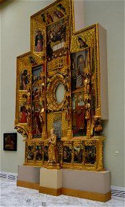 Retaule del convent de la Puritat, museu de Belles Arts de València