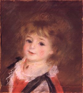 Renoir Head of a child