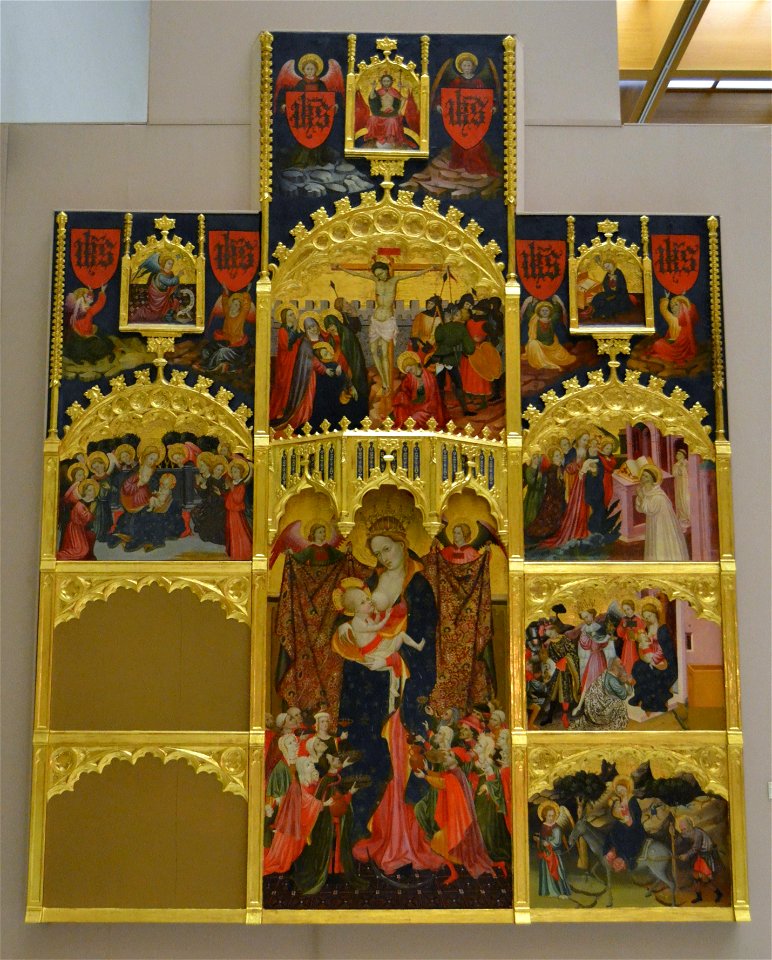 Retaule de la Mare de Déu de la Llet, Antoni Peris, Museu de Belles Arts de València