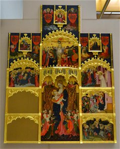 Retaule de la Mare de Déu de la Llet, Antoni Peris, Museu de Belles Arts de València