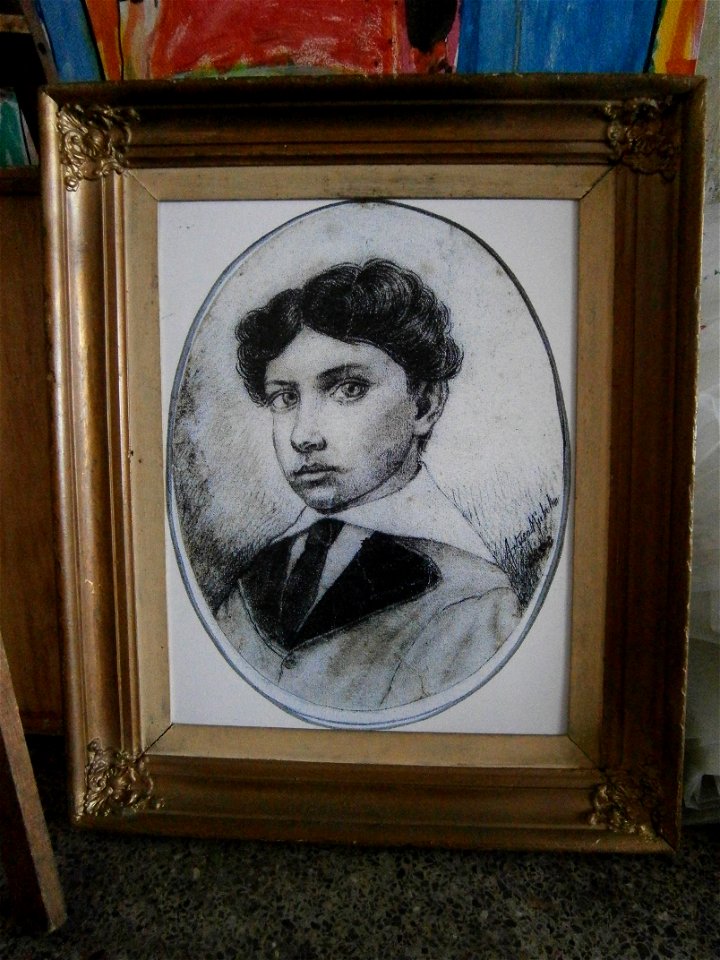 Retrato de Arturo Michelena en La Galeria nacional