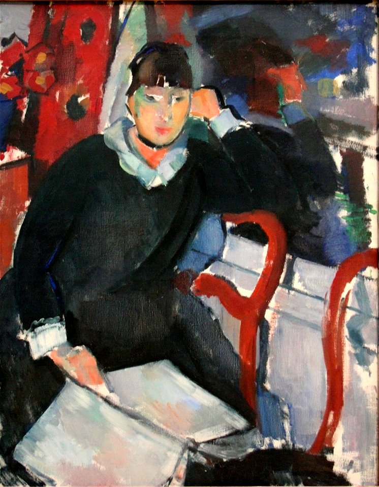 Rik Wouters - Zittende vrouw bij het venster
