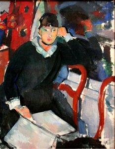 Rik Wouters - Zittende vrouw bij het venster