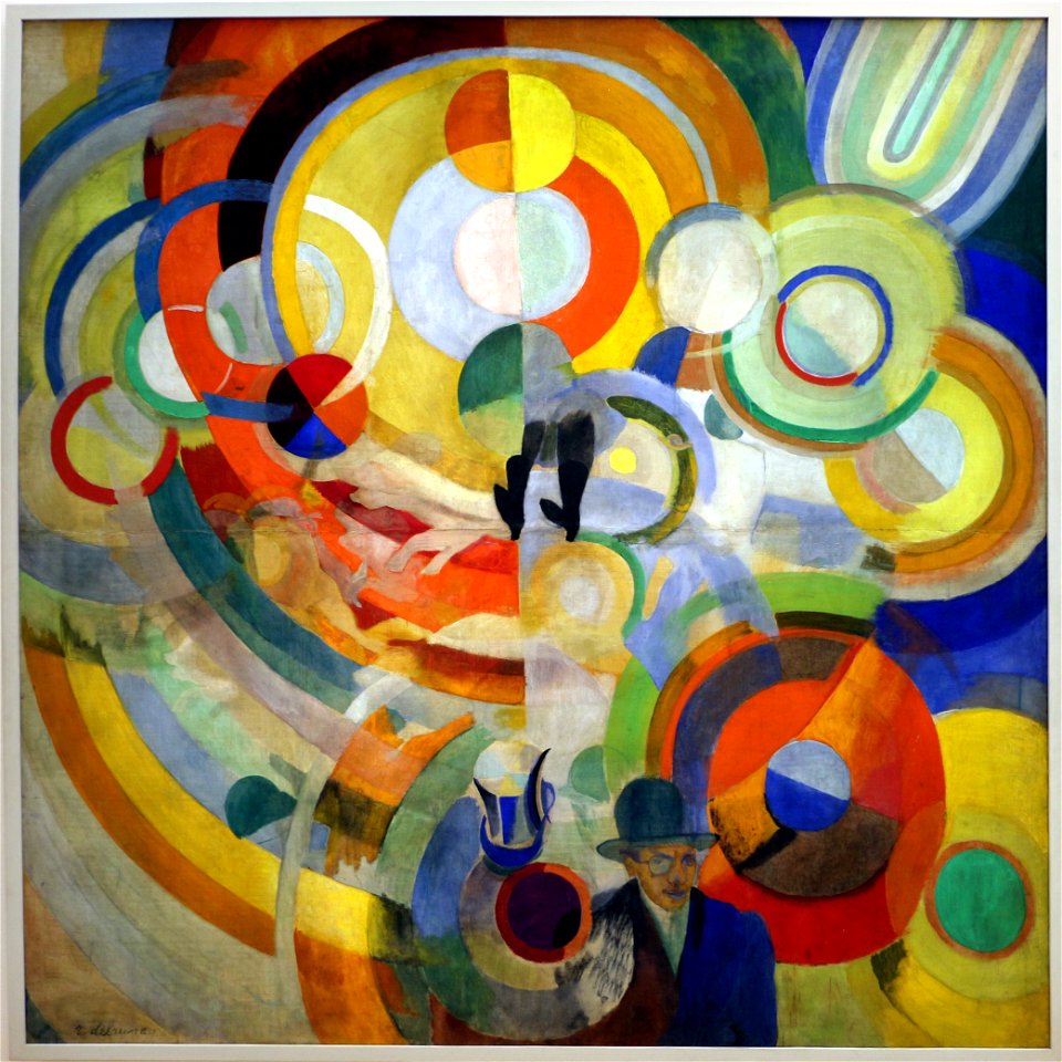 Robert delaunay, caroselli di maiali, 1922, 01