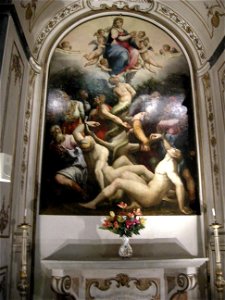 Santi apostoli, firenze, interno, pala