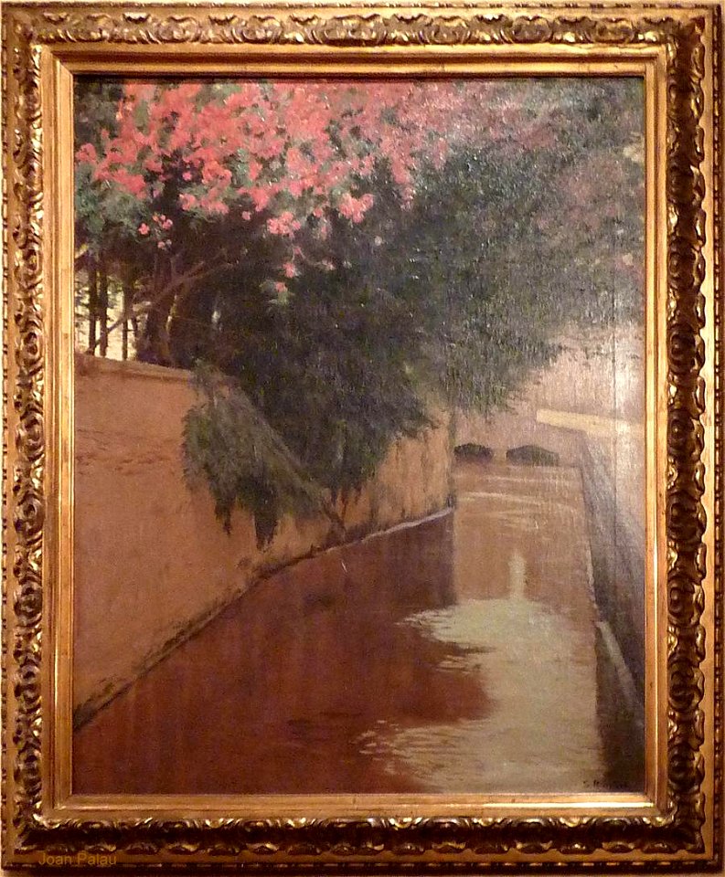 Santiago Rusiñol - La acequia Valencia