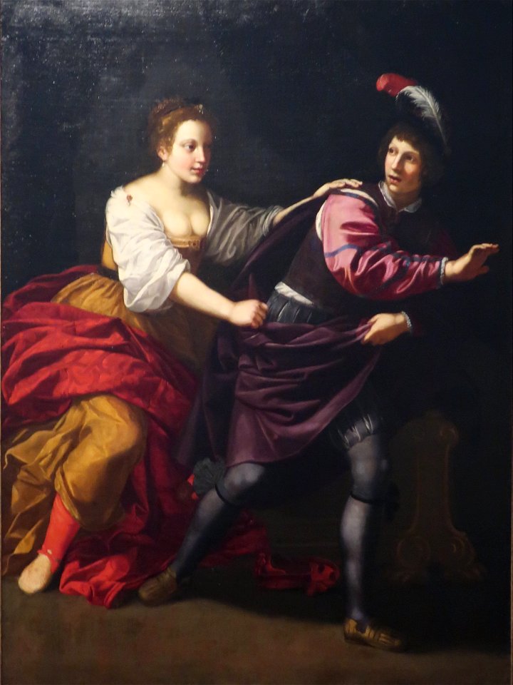 Joseph and Potiphar's Wife by Nicolas Régnier, Schorr Collection