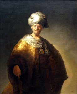 Rembrandt - Man in Oriental Costume