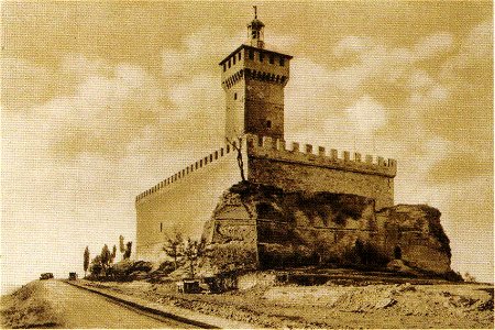 Rocca delle Caminate dopo il restauro