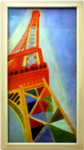 Robert delaunay, la torre eiffel, 1926. Free illustration for personal and commercial use.