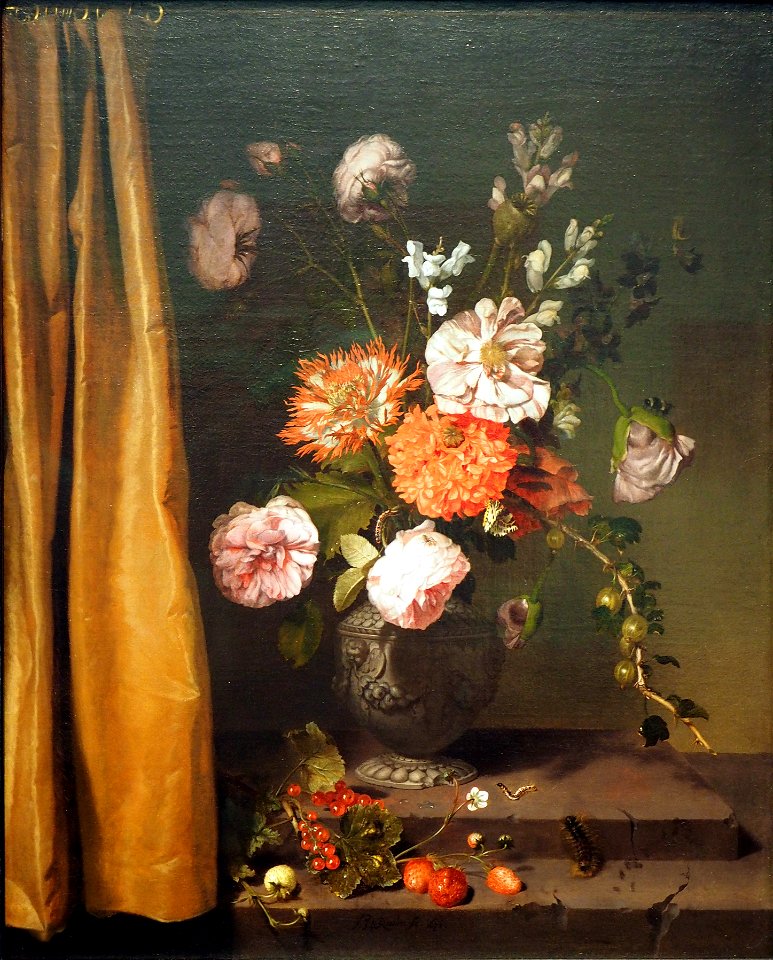 Rossum Jan van Still Life with Flowers@Kunsthalle Hamburg