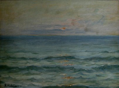 Seascape Félix Resurrección Hidalgo