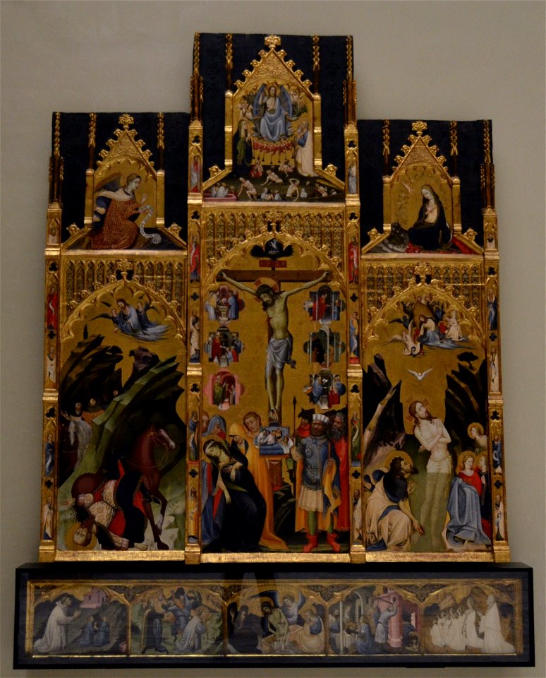 Retaule de fra Bonifaci Ferrer atribuït a Gherardo Starnina, Museu de Belles Arts de València