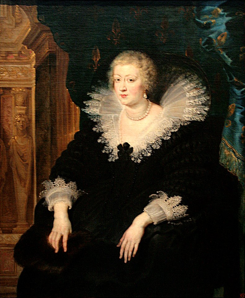 0 Anne d'Autriche, reine de France - PP. Rubens - Prado P01689
