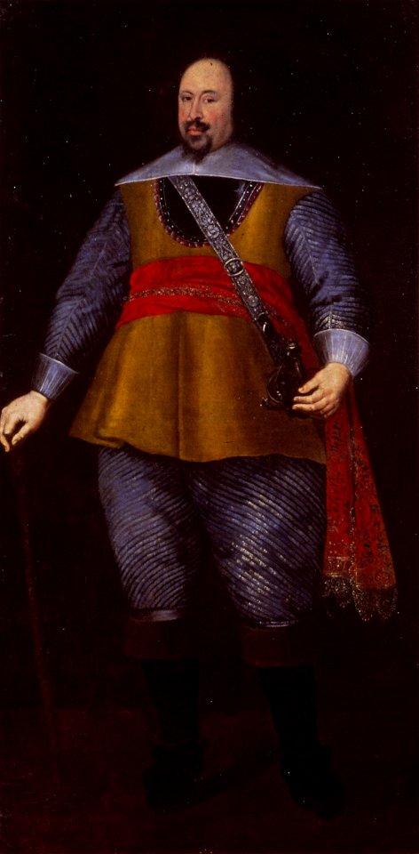 Retrato del marqués Pablo Antonio Lunato, maestre de Campo de infantería