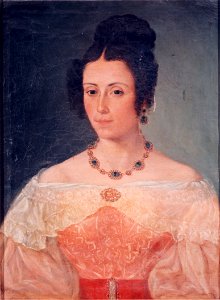 Retrato de señora - Anónimo