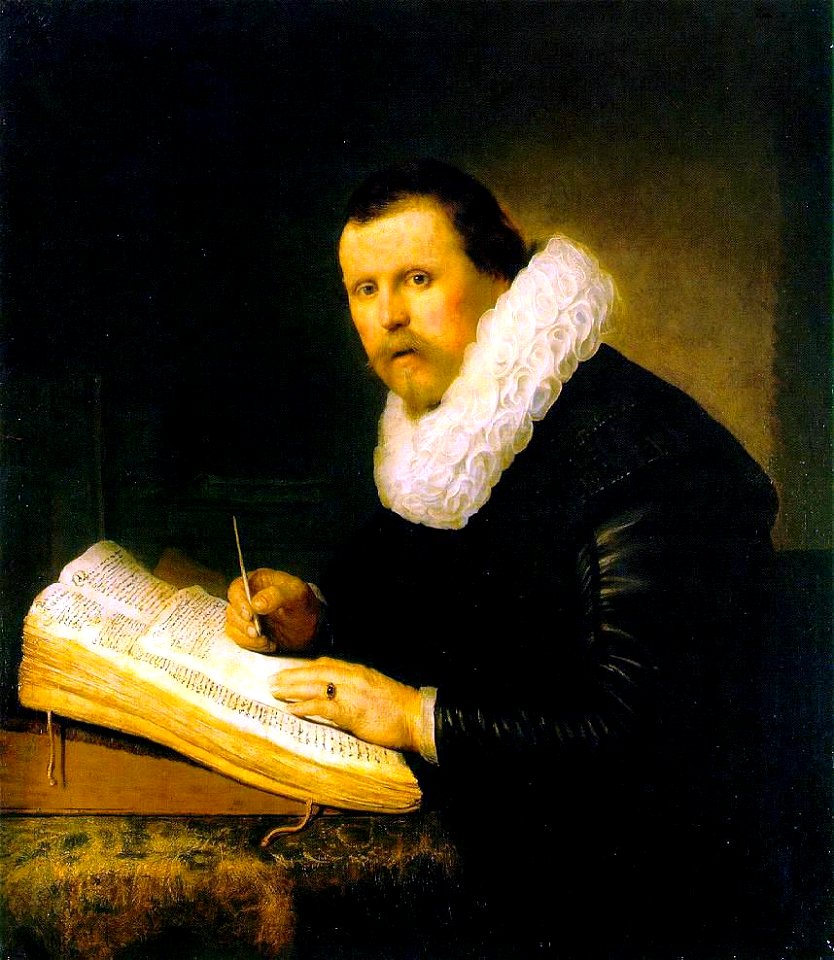 Rembrandt Harmenszoon van Rijn - A Scholar