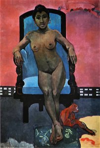 The Child-woman Judith Is Not Yet Breached by Paul Gauguin