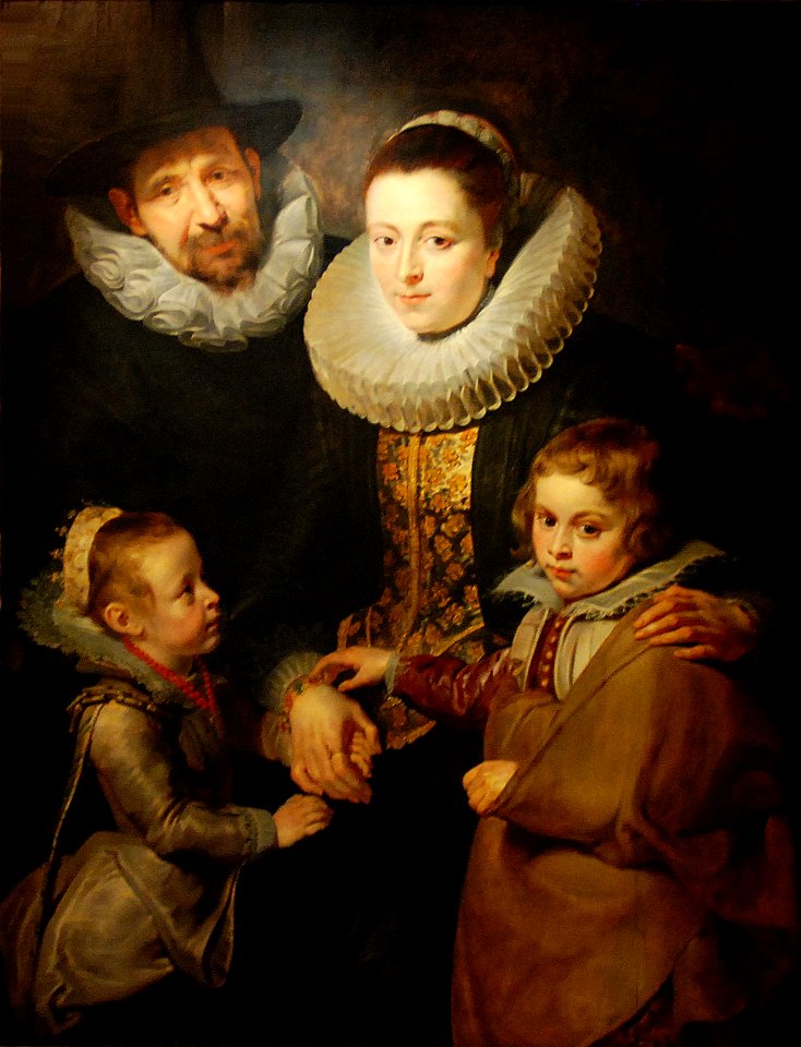 Peter Paul Rubens -Familie van Jan Bruegel de Oude - Courtauld Gallery Londen 2-12-2009 16-35-20