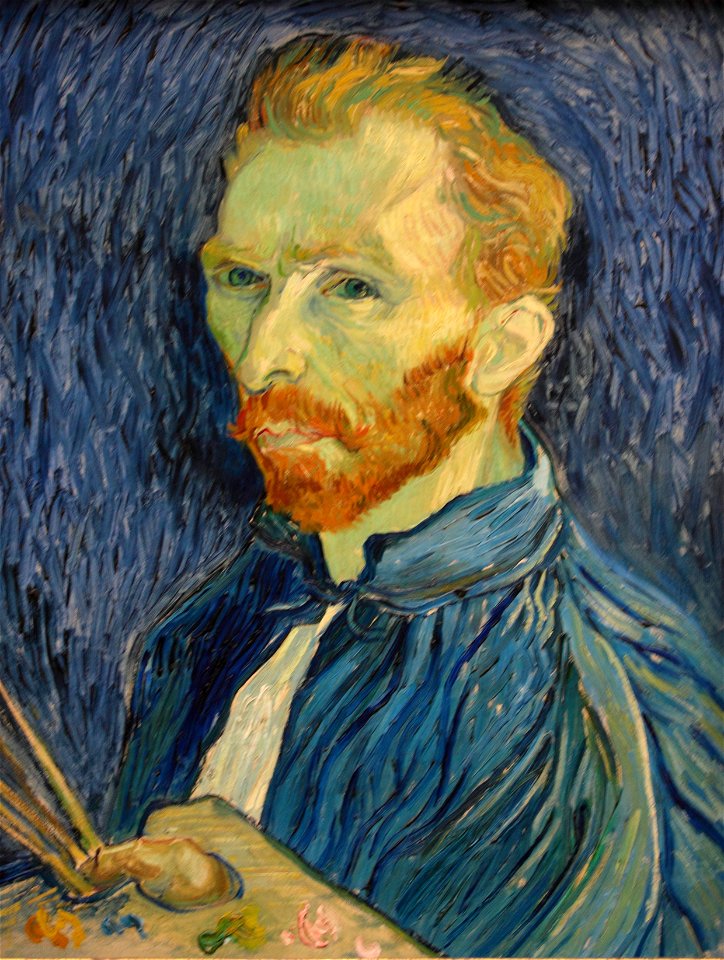 Self Portrait, van Gogh, National Gallery of Art