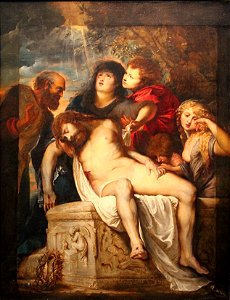 0 La lamentation sur le corps du Christ mort - Rubens - Galerie Borghèse - 411 (2)