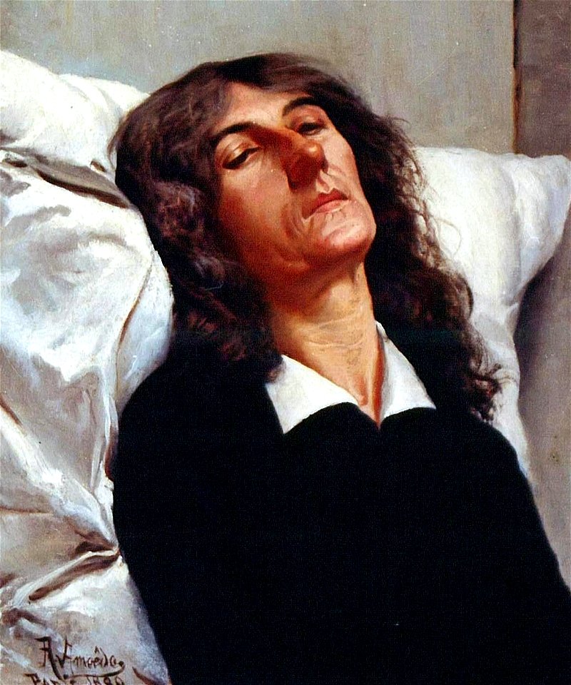 Rodolfo Amoedo - Recostada, 1880
