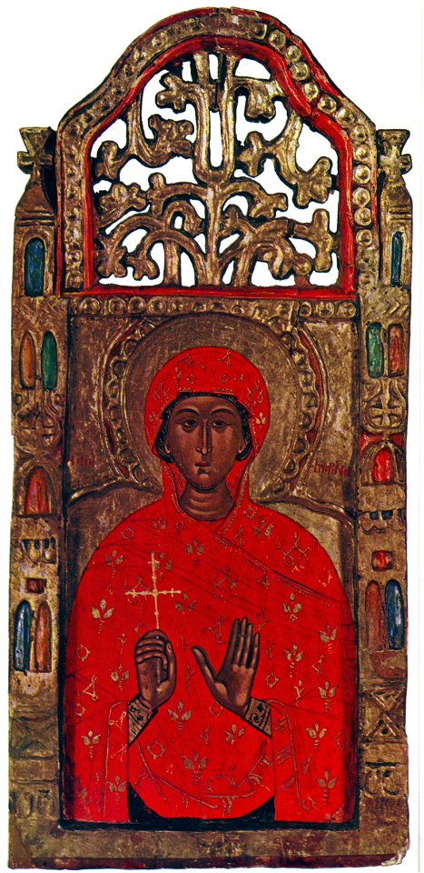 Saint marina icon bulgaria