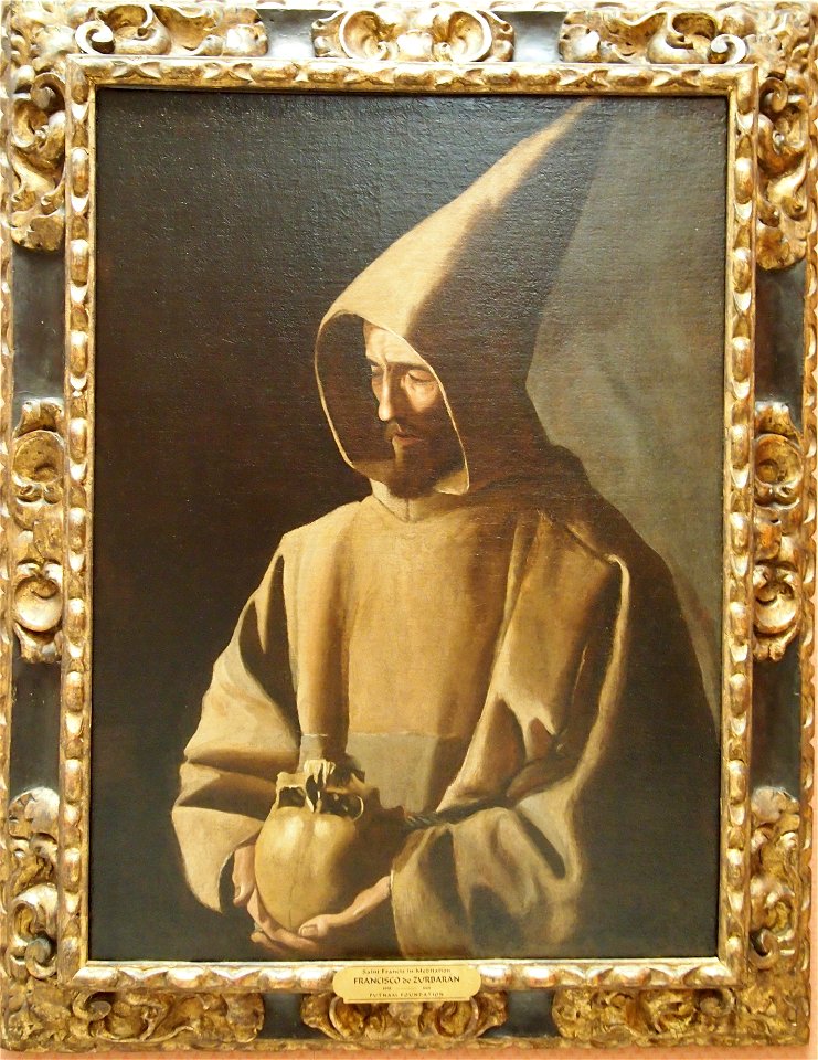 Saint francis in meditation 075217