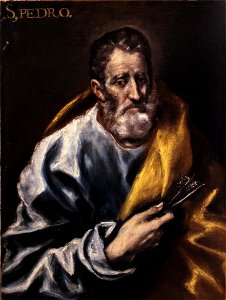 San Pedro Apóstol, de El Greco (Museo Nacional de Escultura de Valladolid)