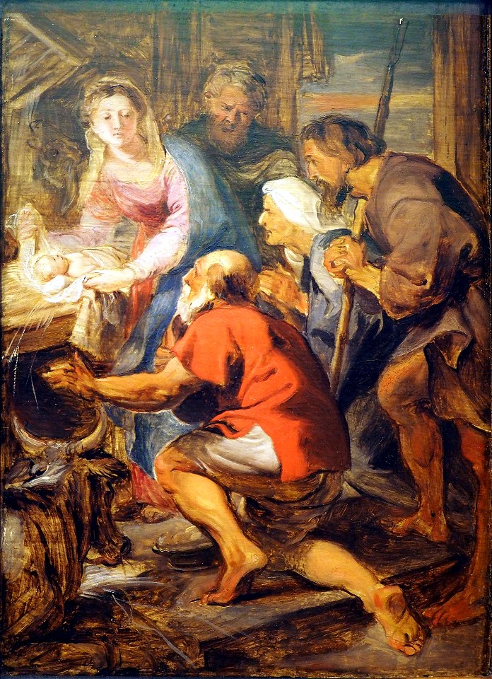 Rubens Anbetung d Hirten@Herzog Anton Ulrich Museum