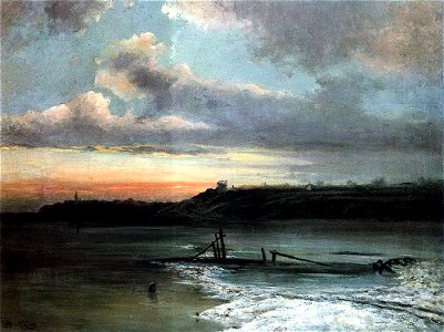 Savrasov spring thaw. Free illustration for personal and commercial use.