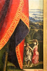 Signorelli - Pala Bichi left wing detail - Gemäldegalerie Berlin
