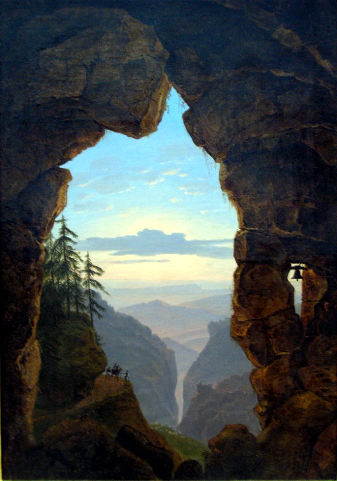 1818 Schinkel Felsentor anagoria