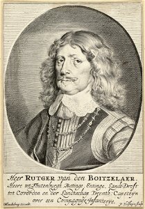 Rutger van den Boetzelaer, drost van Drenthe van 1643 tot zijn dood. NL-HlmNHA 1477 53008675