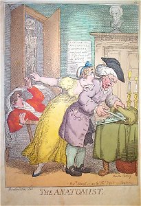 Rowlandson - The Anatomist