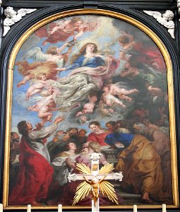Peter Paul Rubens - De hemelvaart van Maria. Free illustration for personal and commercial use.