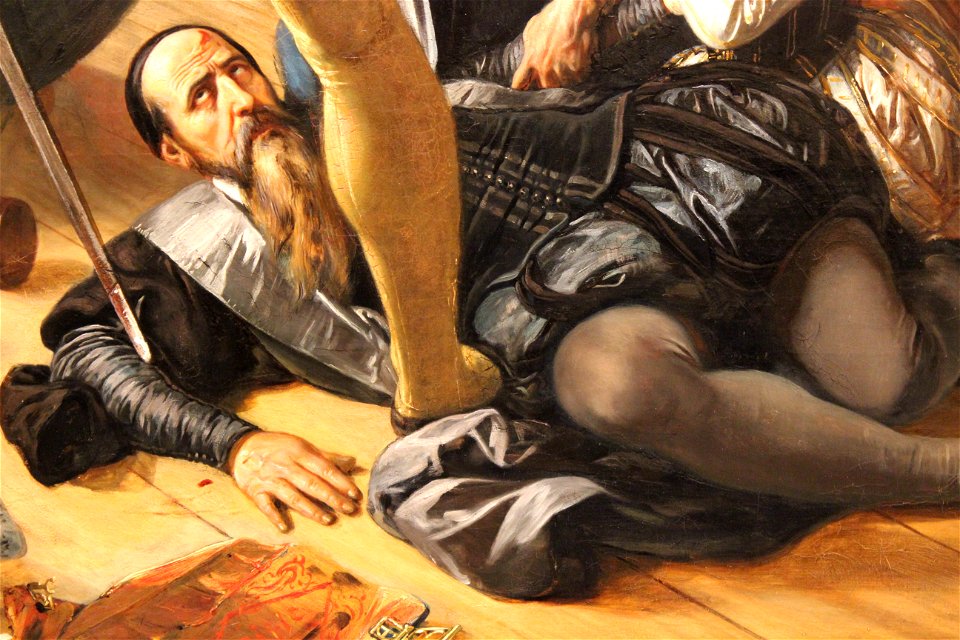 Scène de la saint-Barthélemy - Joseph-Nicolas Robert-Fleury - MBA Lyon 2014 - détail 2
