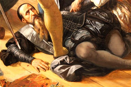 Scène de la saint-Barthélemy - Joseph-Nicolas Robert-Fleury - MBA Lyon 2014 - détail 2