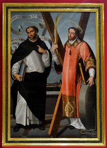 Sant Vicent Ferrer i sant Vicent Màrtir, Miquel Joan Porta, museu de Belles Arts de València