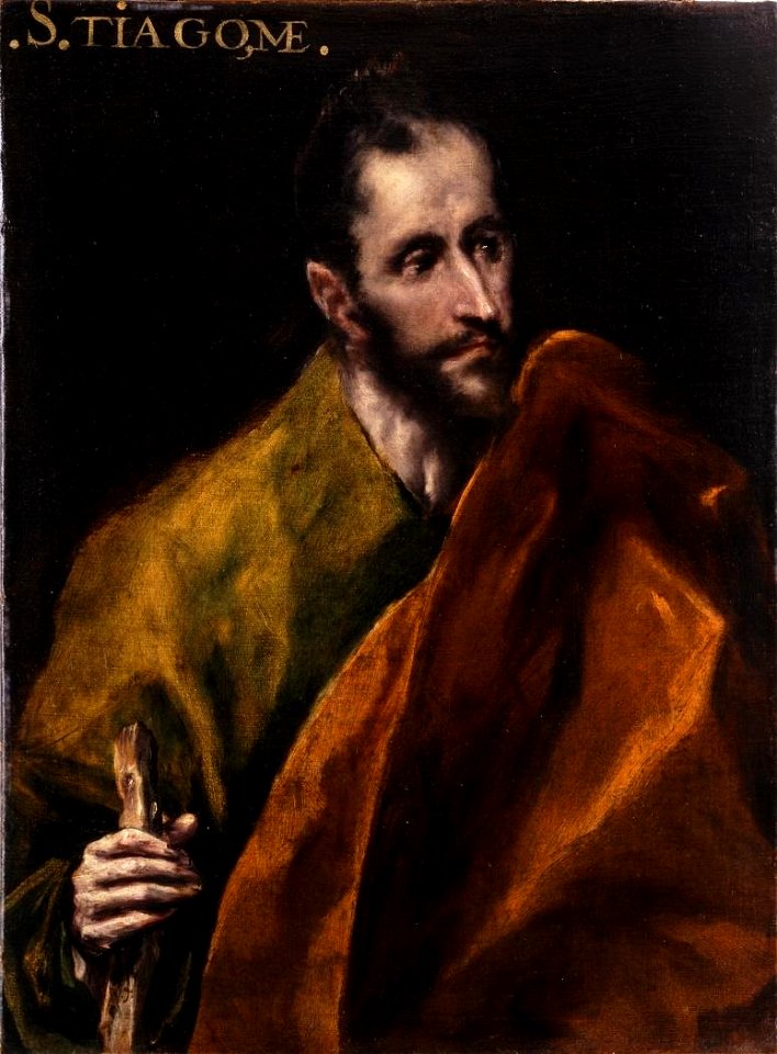 Santiago el Menor, de El Greco (Museo Nacional de Escultura de Valladolid)