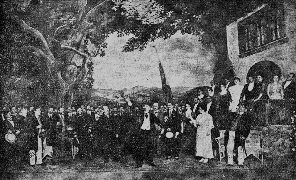 Scrisoarea pierdută, TNB 1916