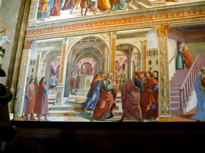Santa maria novella, cappella tornabuoni, domenico ghirlandaio2