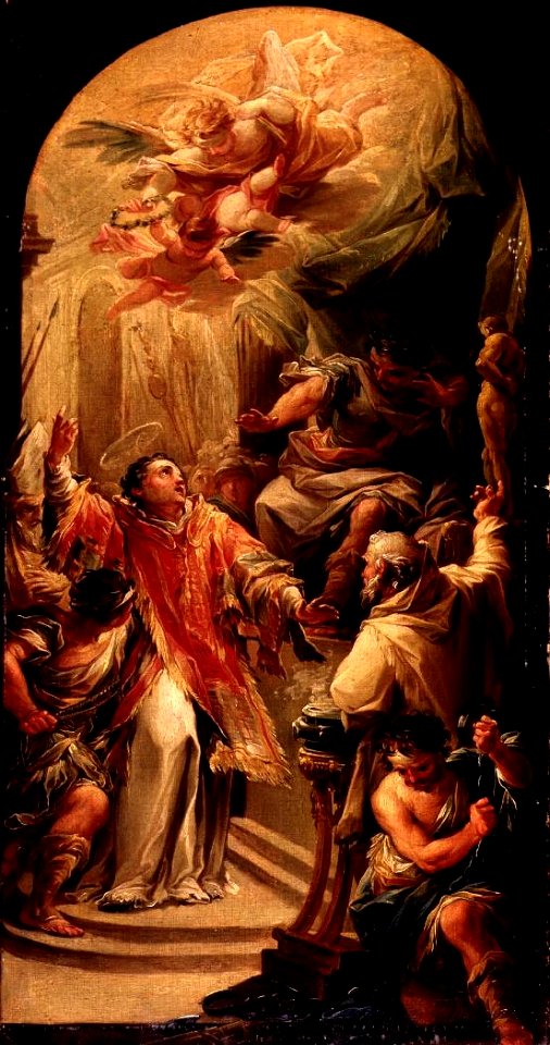 San Vicente Mártir ante Decio (Museo Lázaro Galdiano)